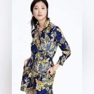 Banana Republic Limited Edition Long Sleeve Print Romper